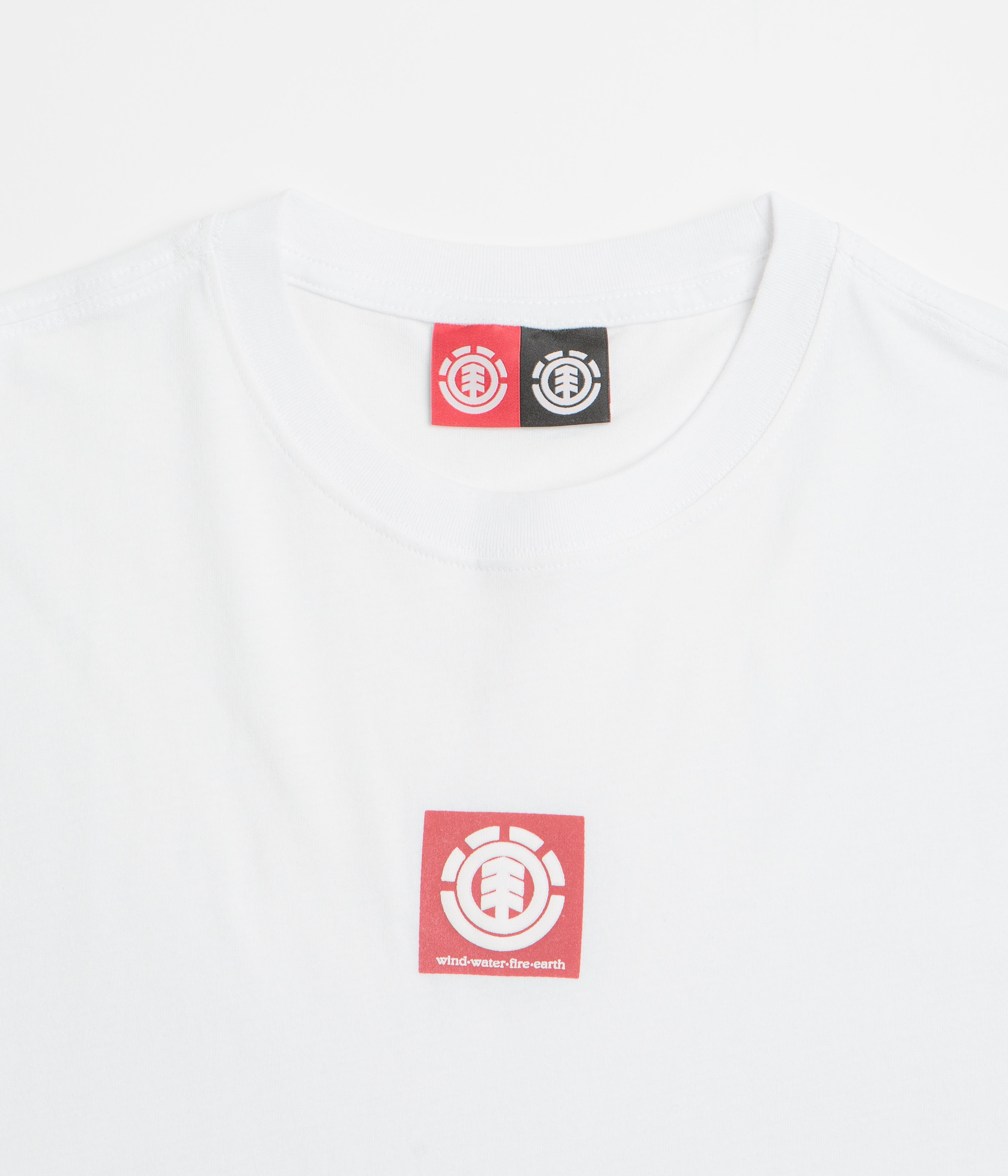 Element Square Logo T-Shirt - Optic White