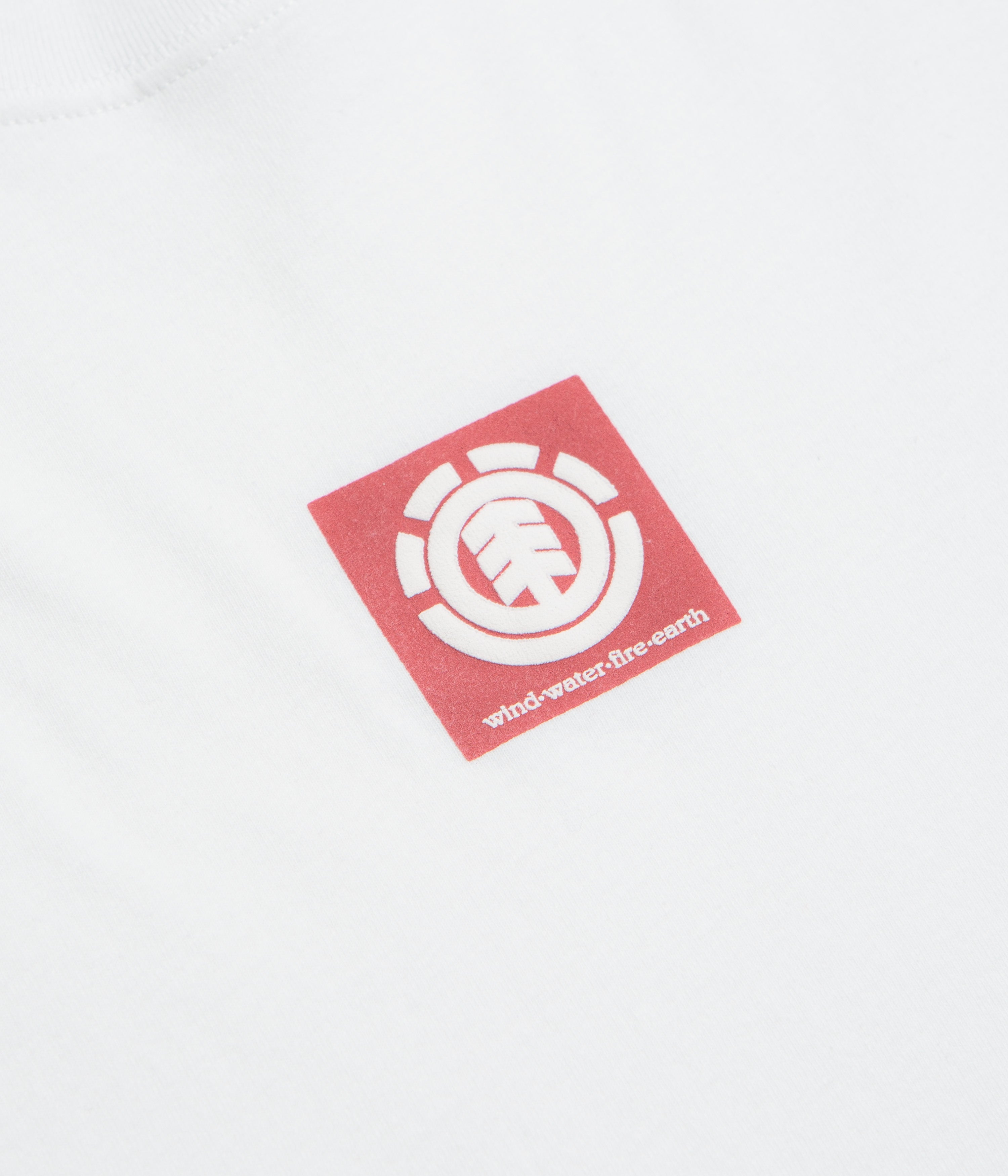 Element Square Logo T-Shirt - Optic White