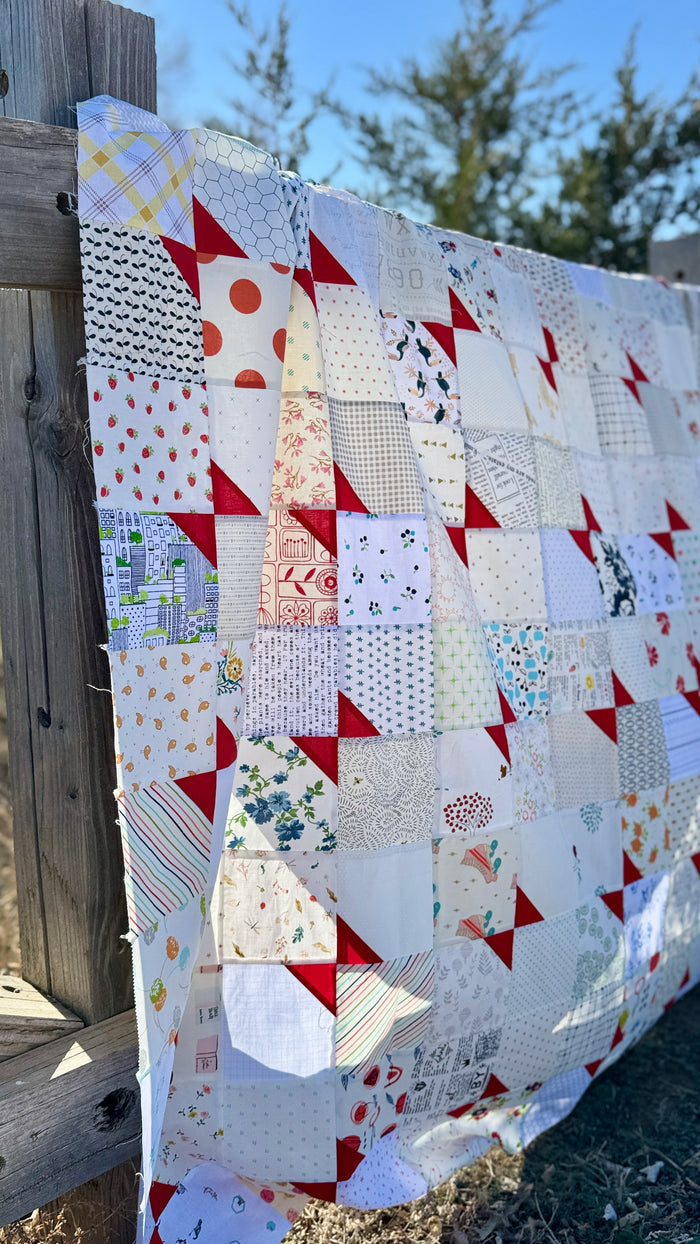 Flutter Quilt Pattern - PDF Automatic Download