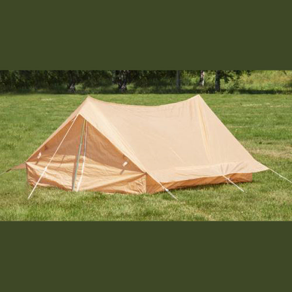 FRENCH MILITARY SURPLUS NEW TAN TENT. In-Store Pick Up Only!