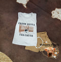 Fresh outta the chute shorts set