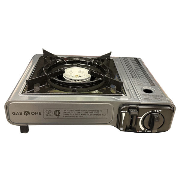 GAS-ONE®  PORTABLE SINGLE BURNER BUTANE STOVE