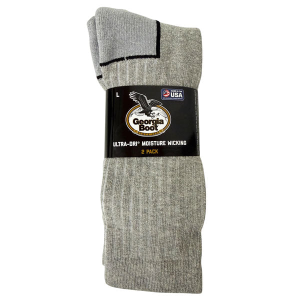 GEORGIA BOOT®   2PK ULTRA-DRI® MOISTURE WICKING BOOT SOCKS