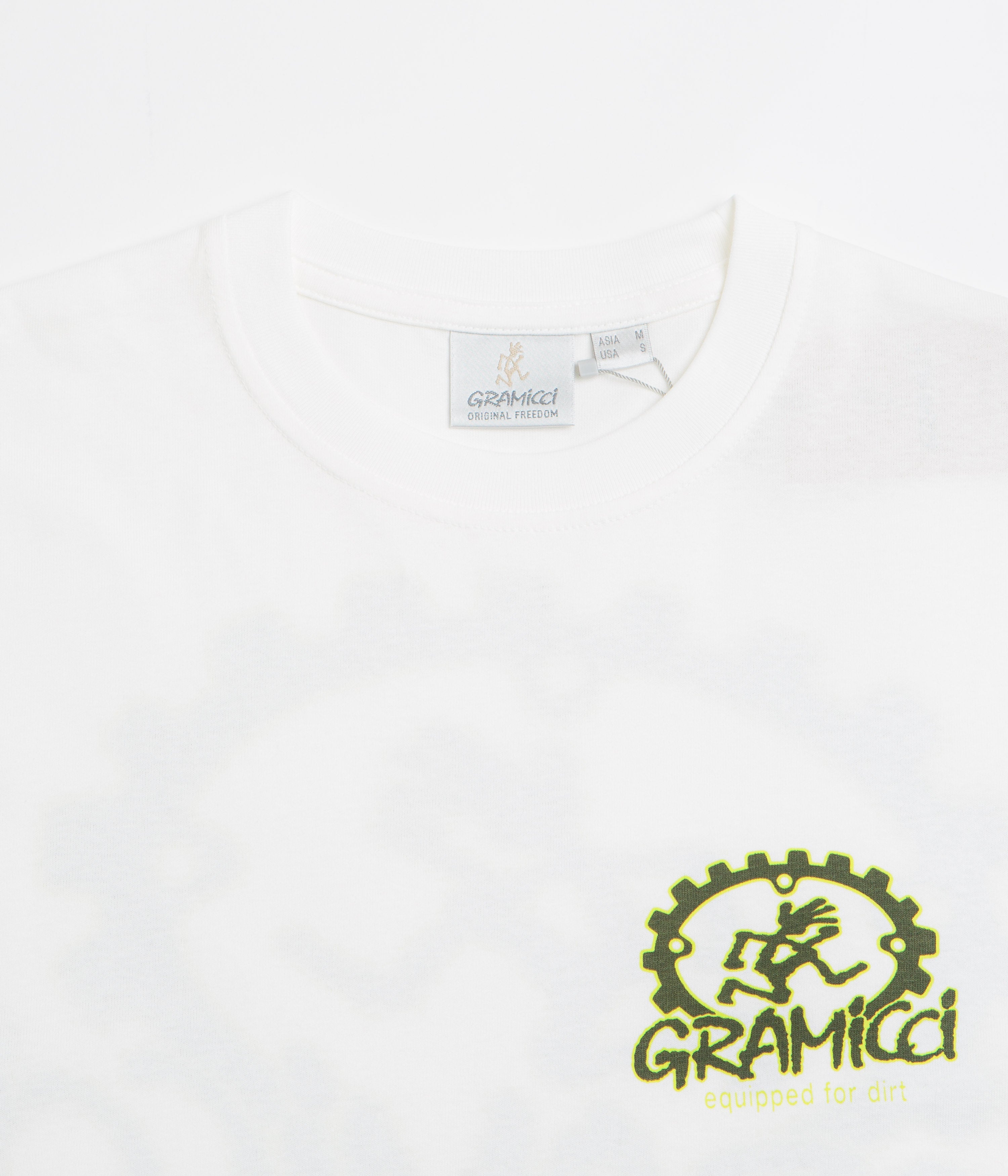 Gramicci Equipped For Dirt T-Shirt - White