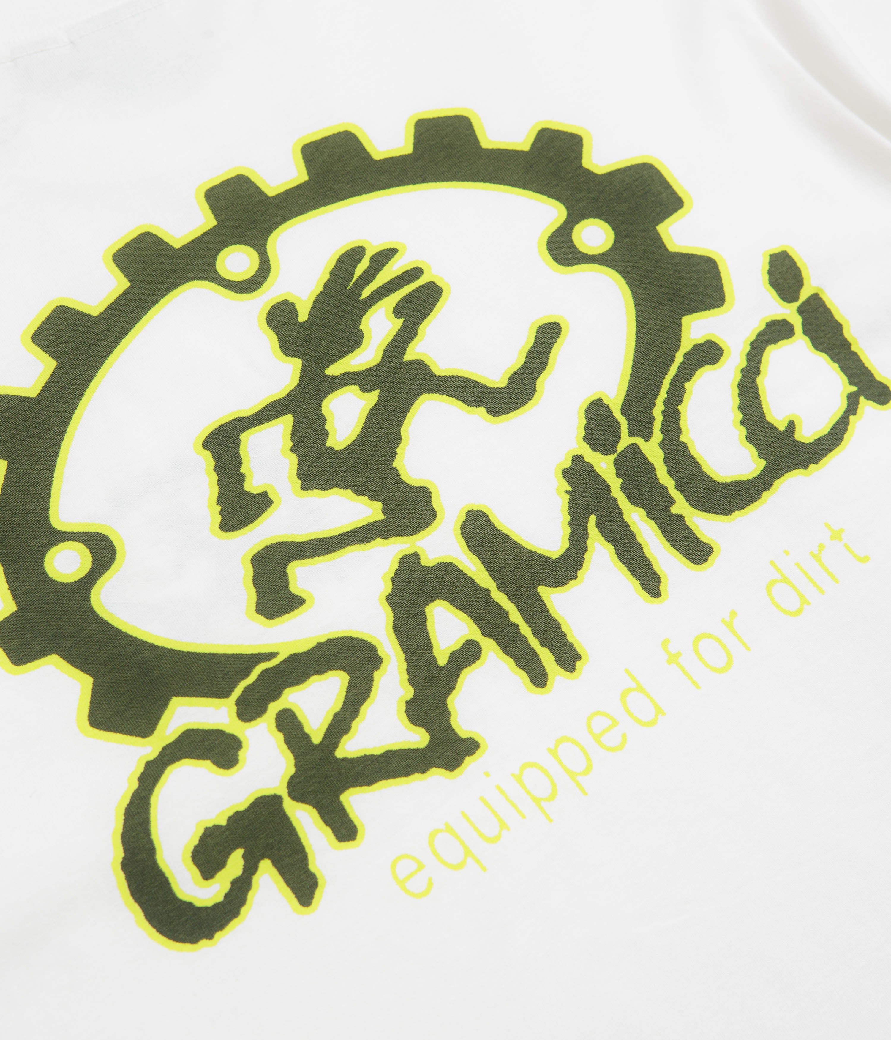 Gramicci Equipped For Dirt T-Shirt - White