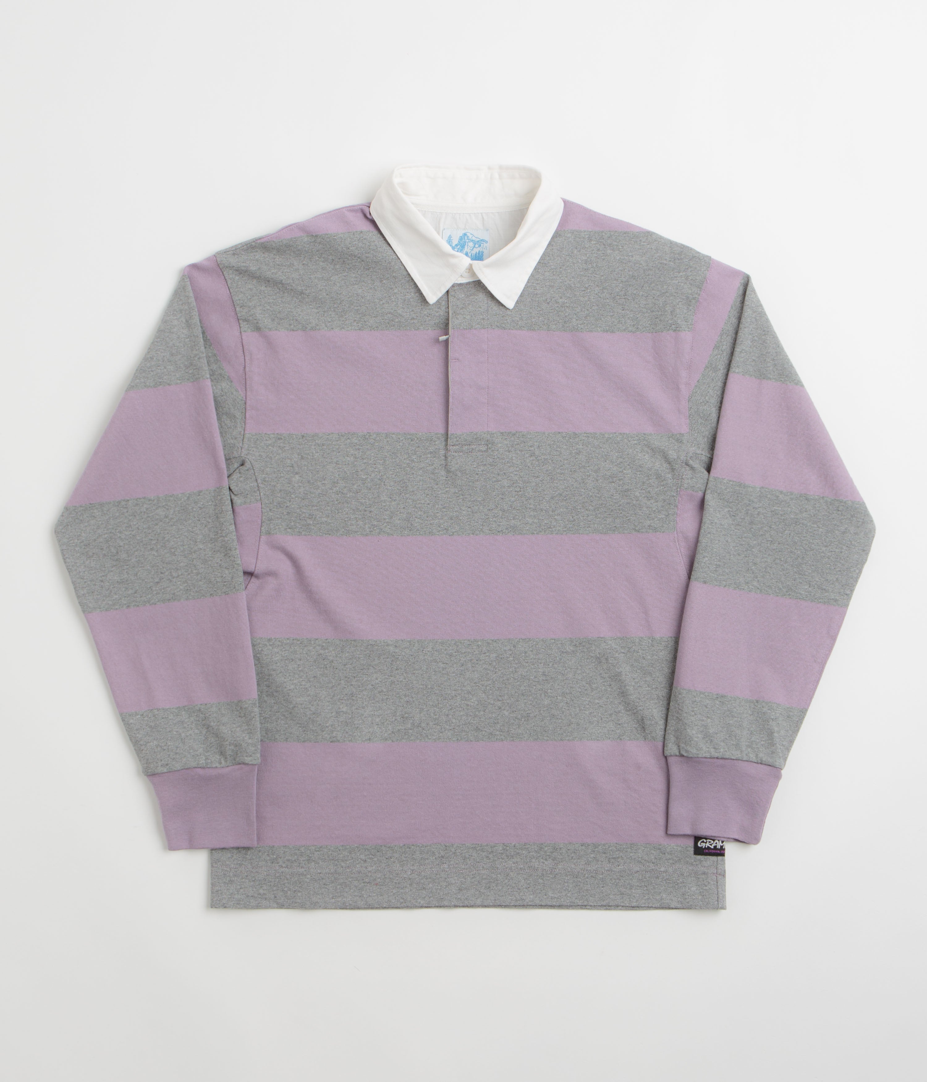 Gramicci Langdon Rugby Shirt - Heather / Purple