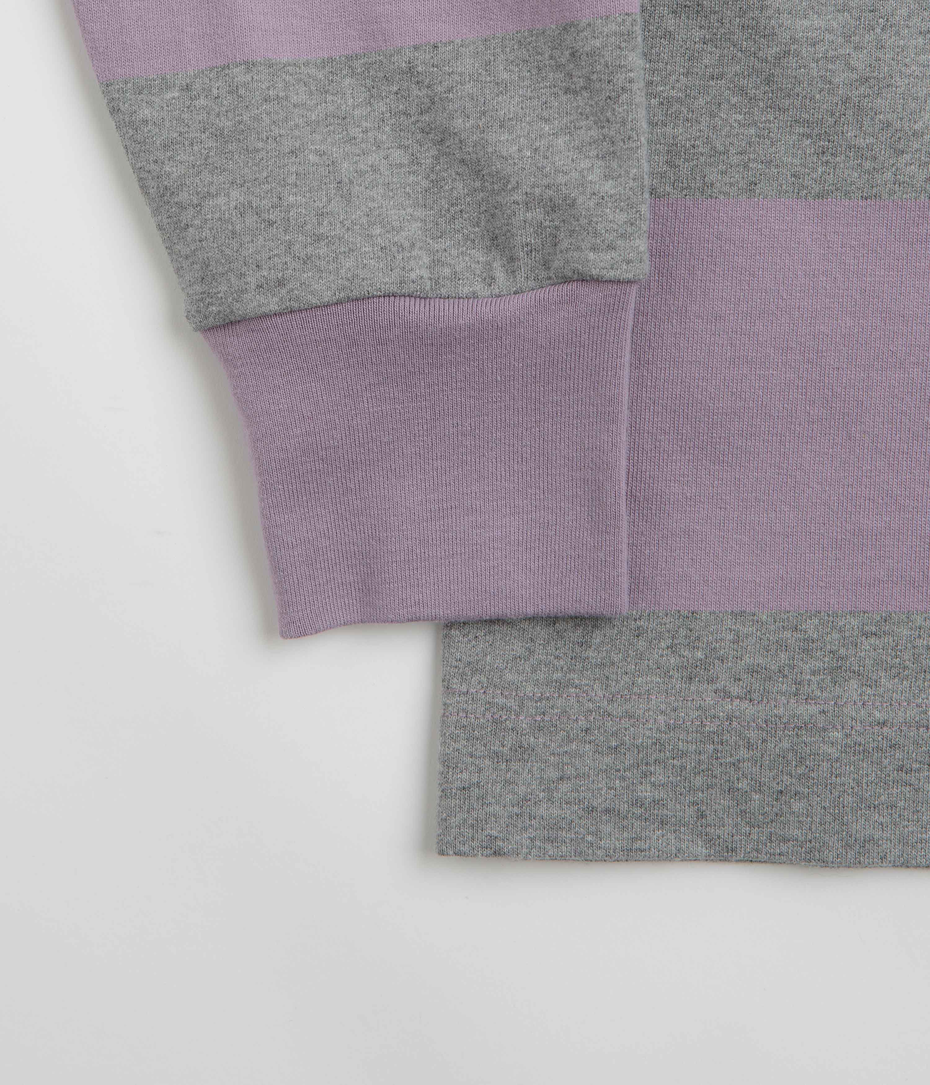 Gramicci Langdon Rugby Shirt - Heather / Purple