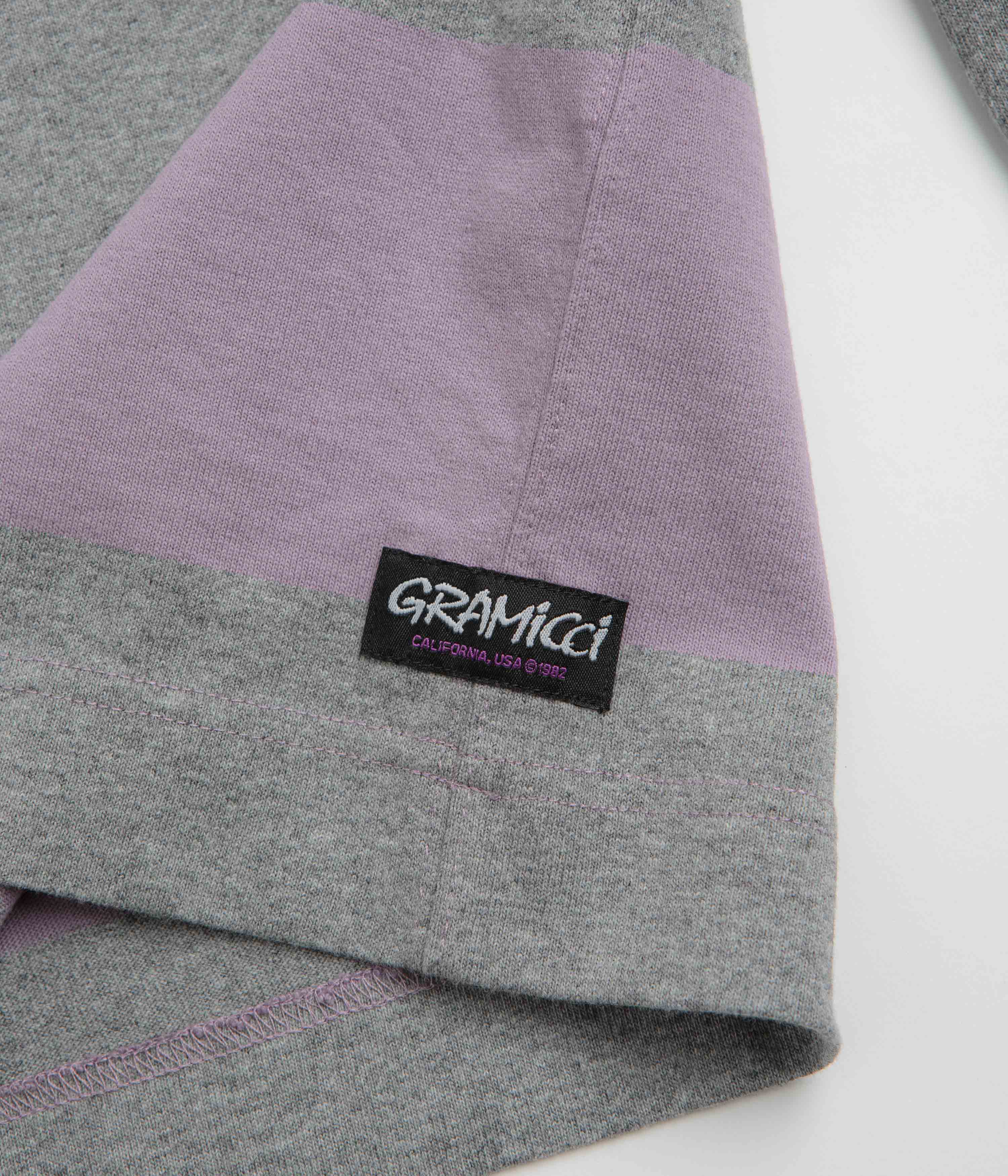 Gramicci Langdon Rugby Shirt - Heather / Purple