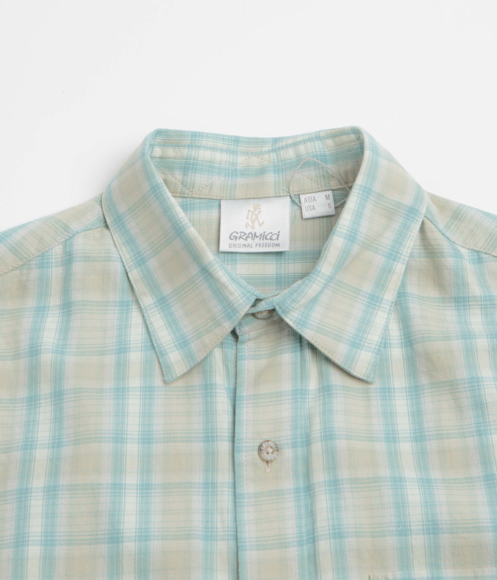 Gramicci Ombre Short Sleeve Shirt - Blue