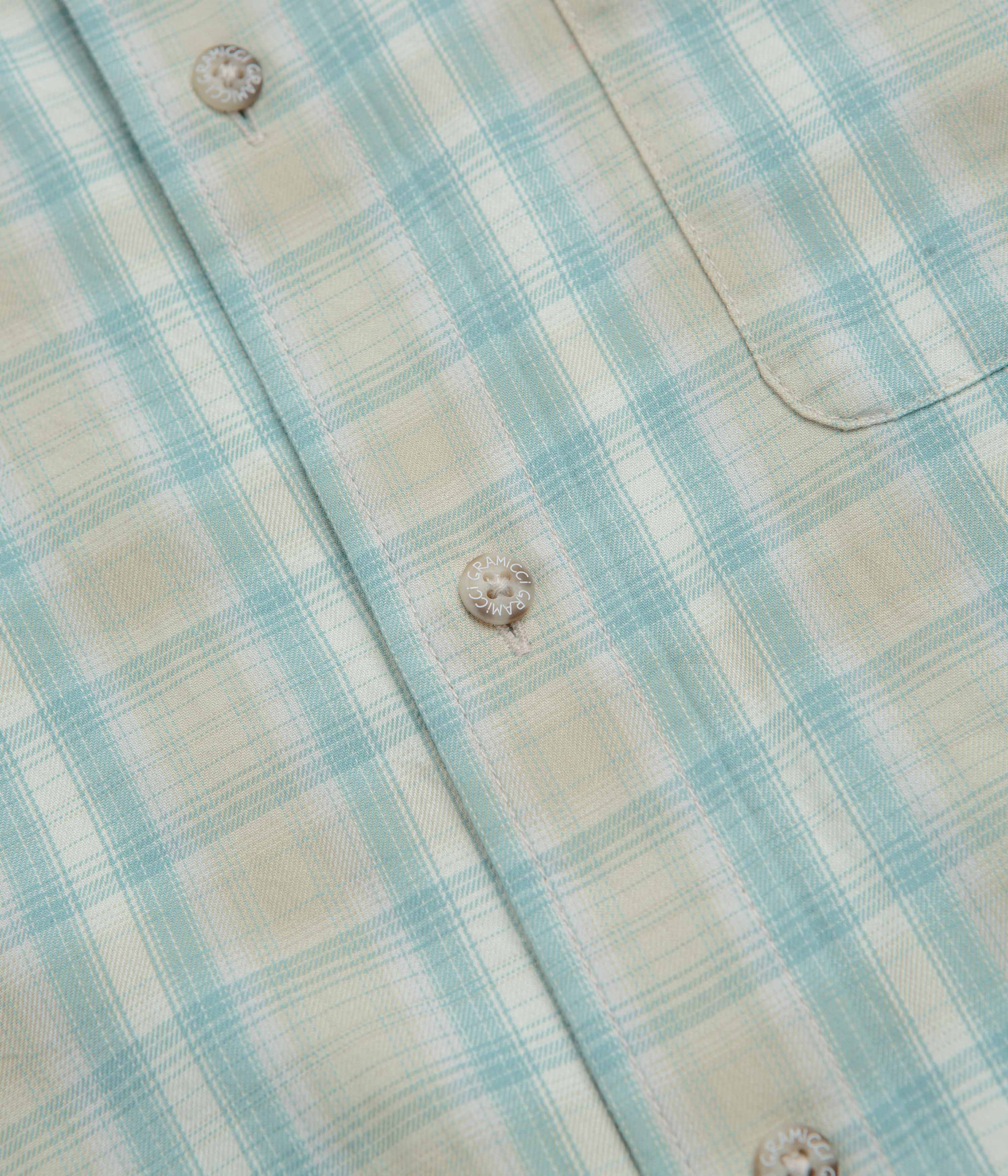 Gramicci Ombre Short Sleeve Shirt - Blue