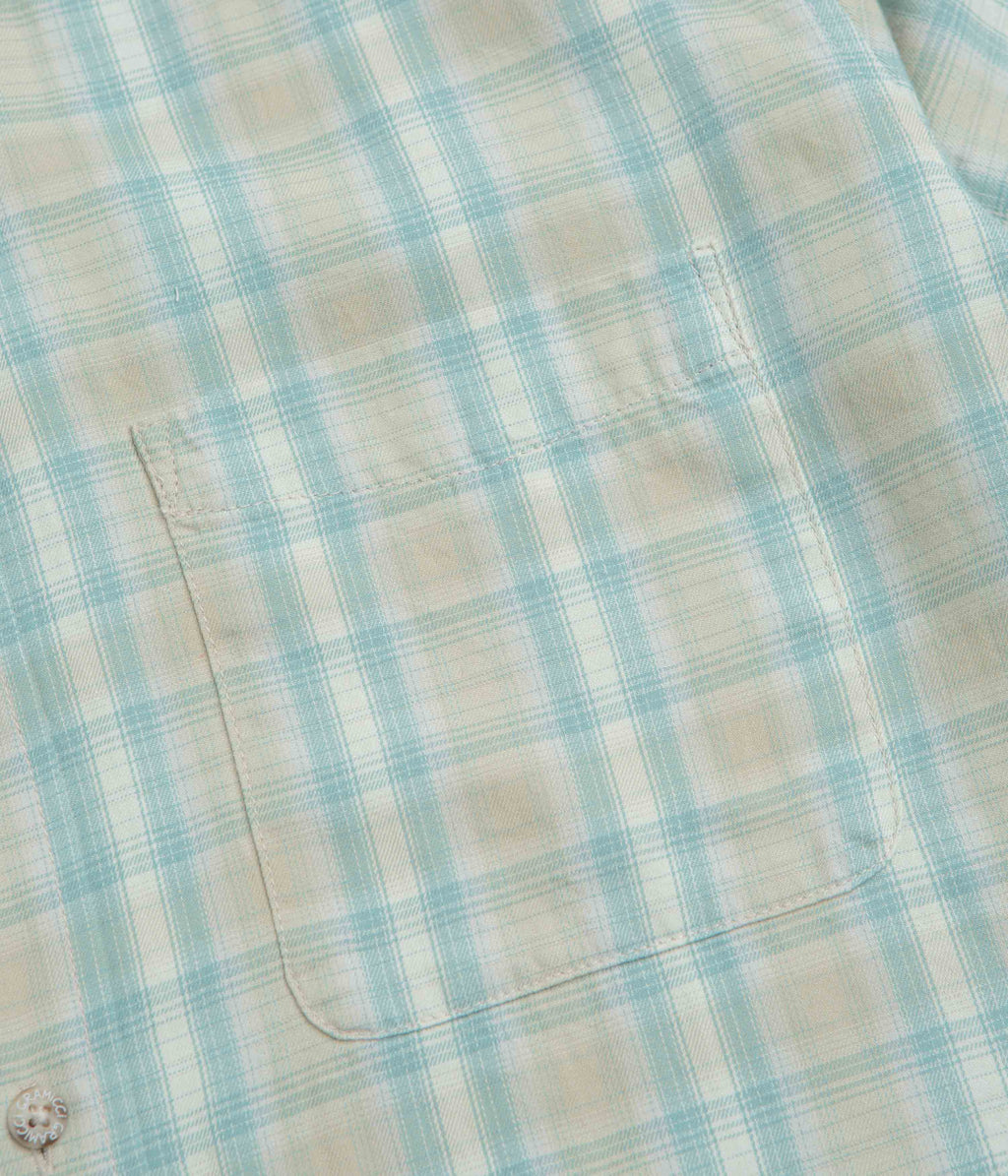 Gramicci Ombre Short Sleeve Shirt - Blue