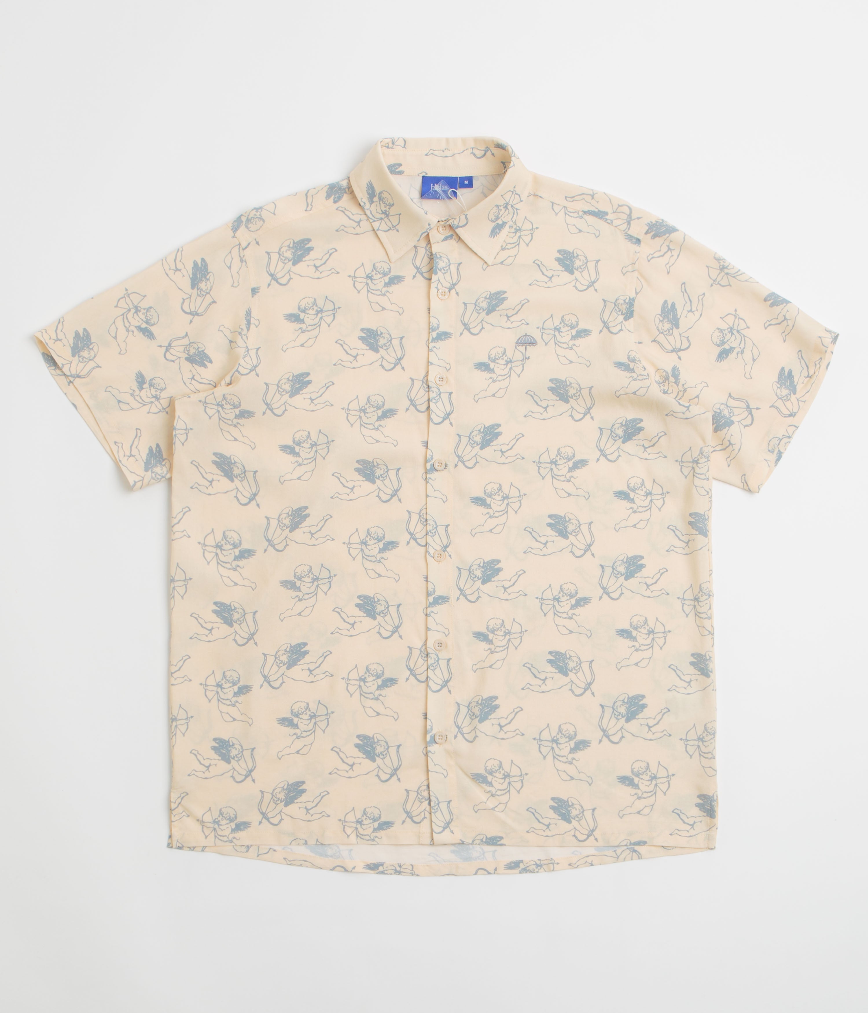 Helas Angels Short Sleeve Shirt - Beige