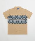 Helas Ete Knit Polo Shirt - Beige