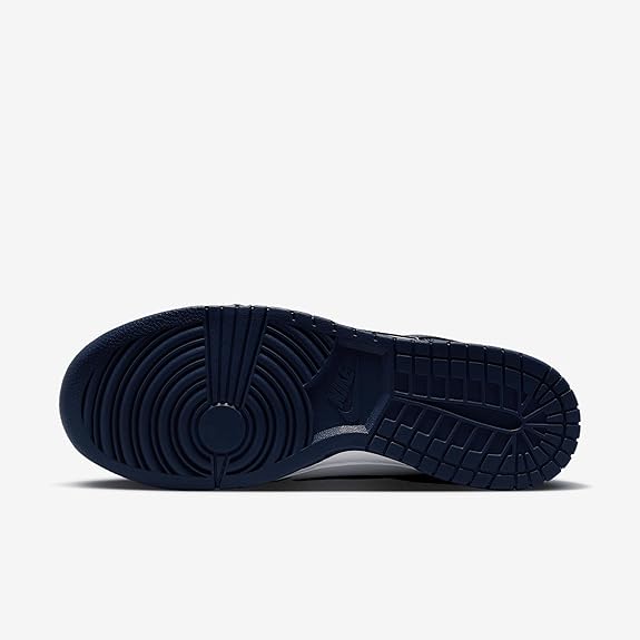 Men's Nike Dunk Low Retro White/Midnight Navy-White (HF5441 107)