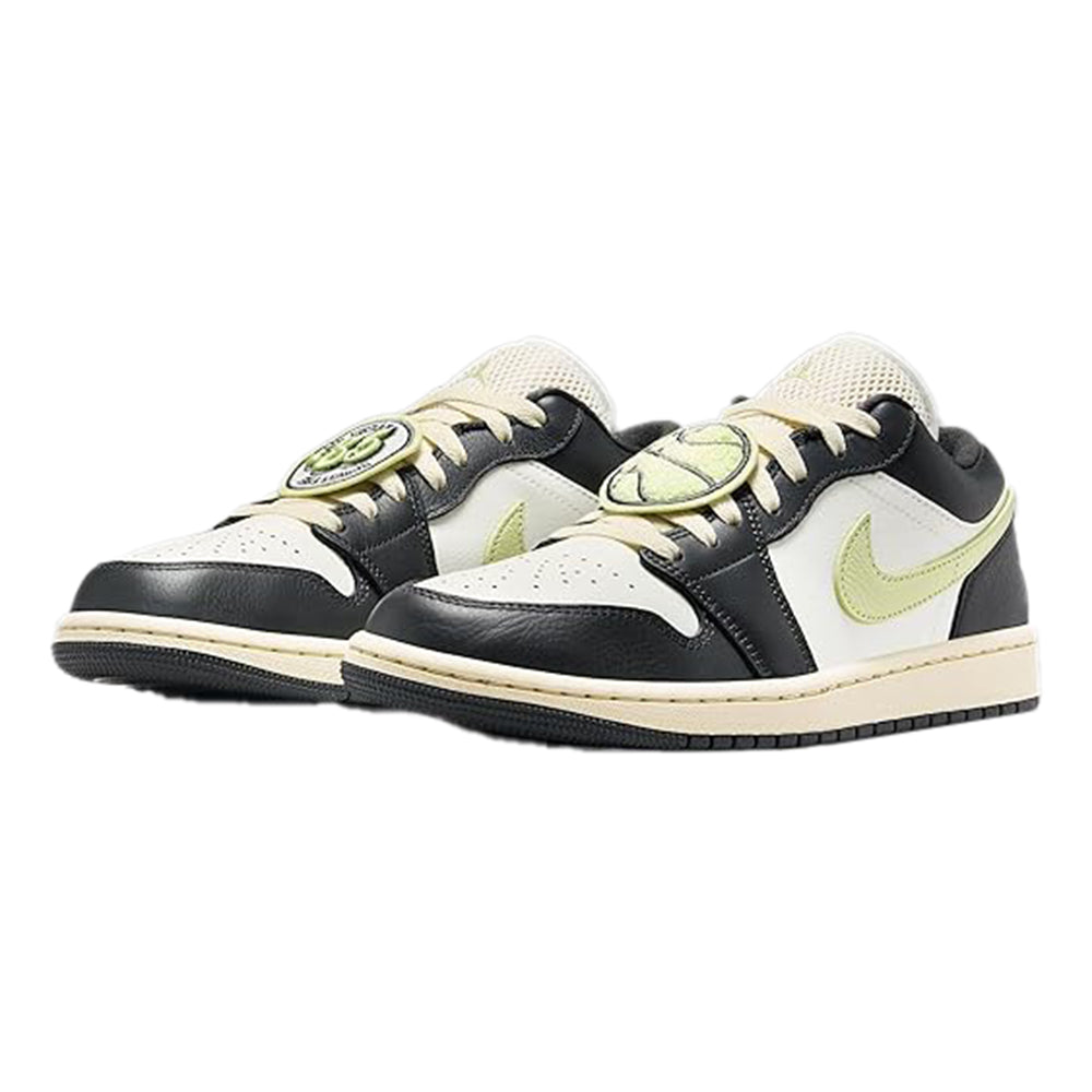 Women's Jordan 1 Low SE Anthracite/Luminous Green-Sail (HQ3009 003)