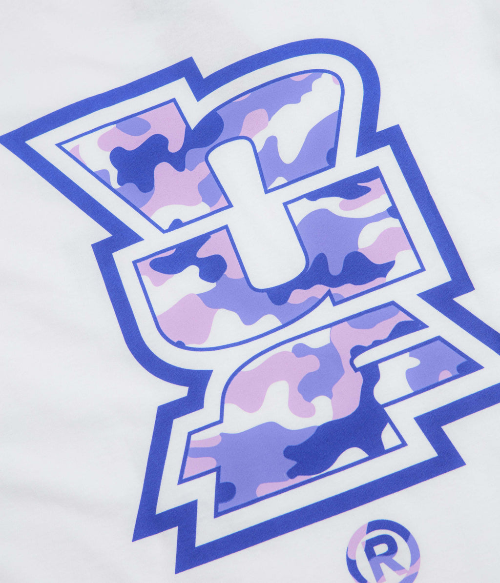 HUF Megablast Camo T-Shirt - White
