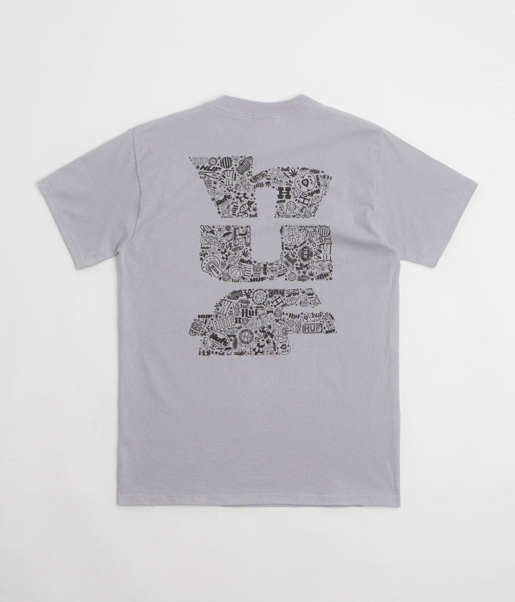 HUF Metablast T-Shirt - Dust Purple