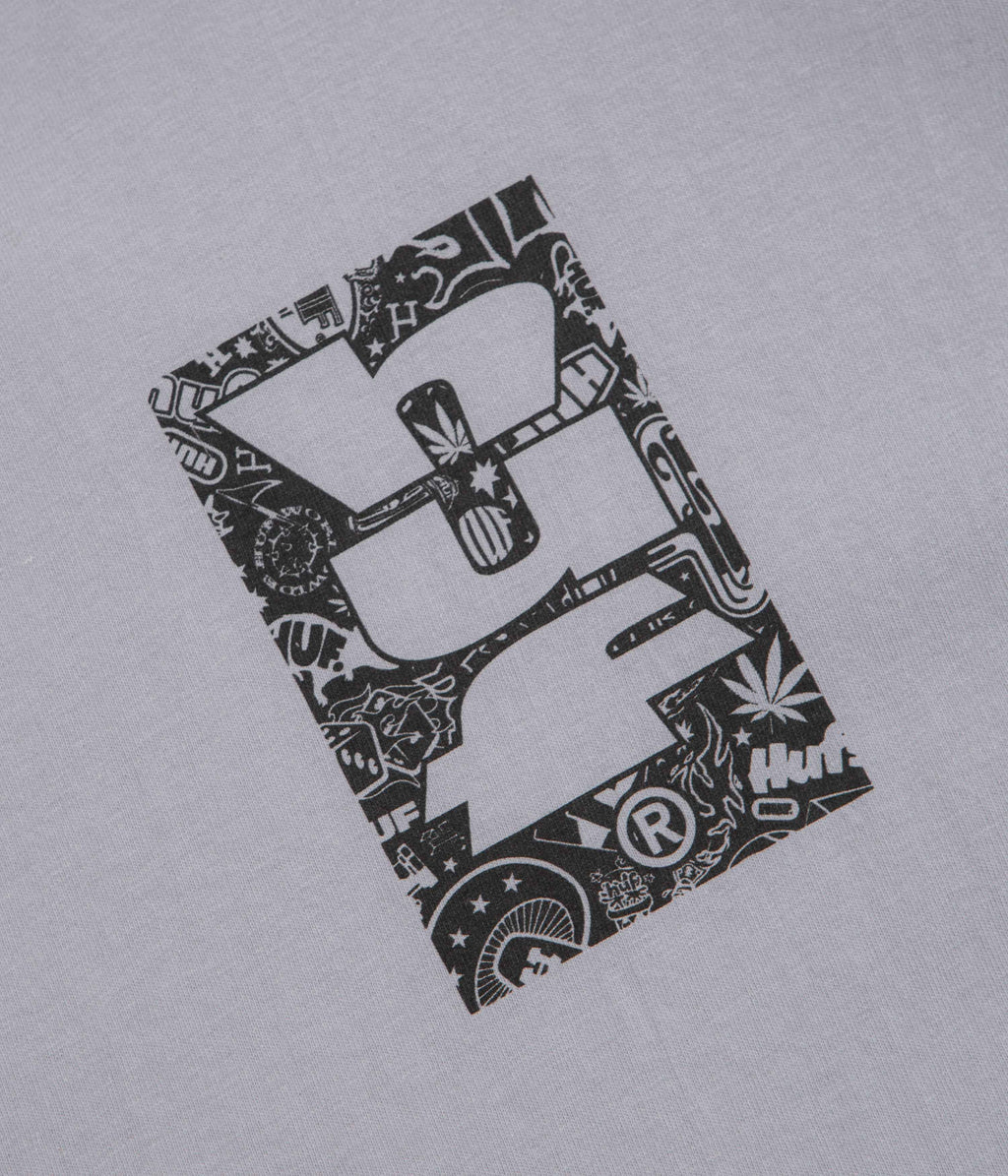 HUF Metablast T-Shirt - Dust Purple