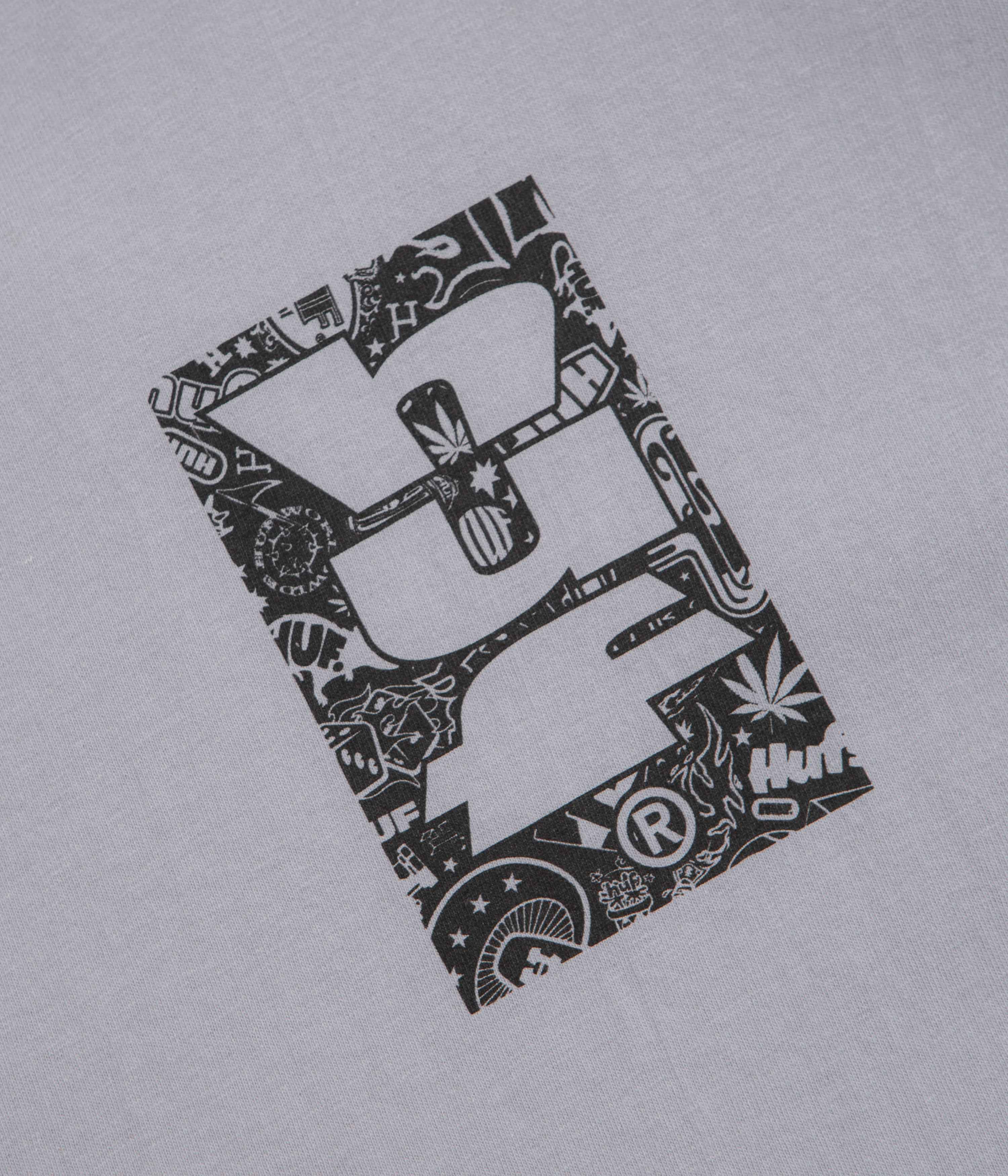 HUF Metablast T-Shirt - Dust Purple