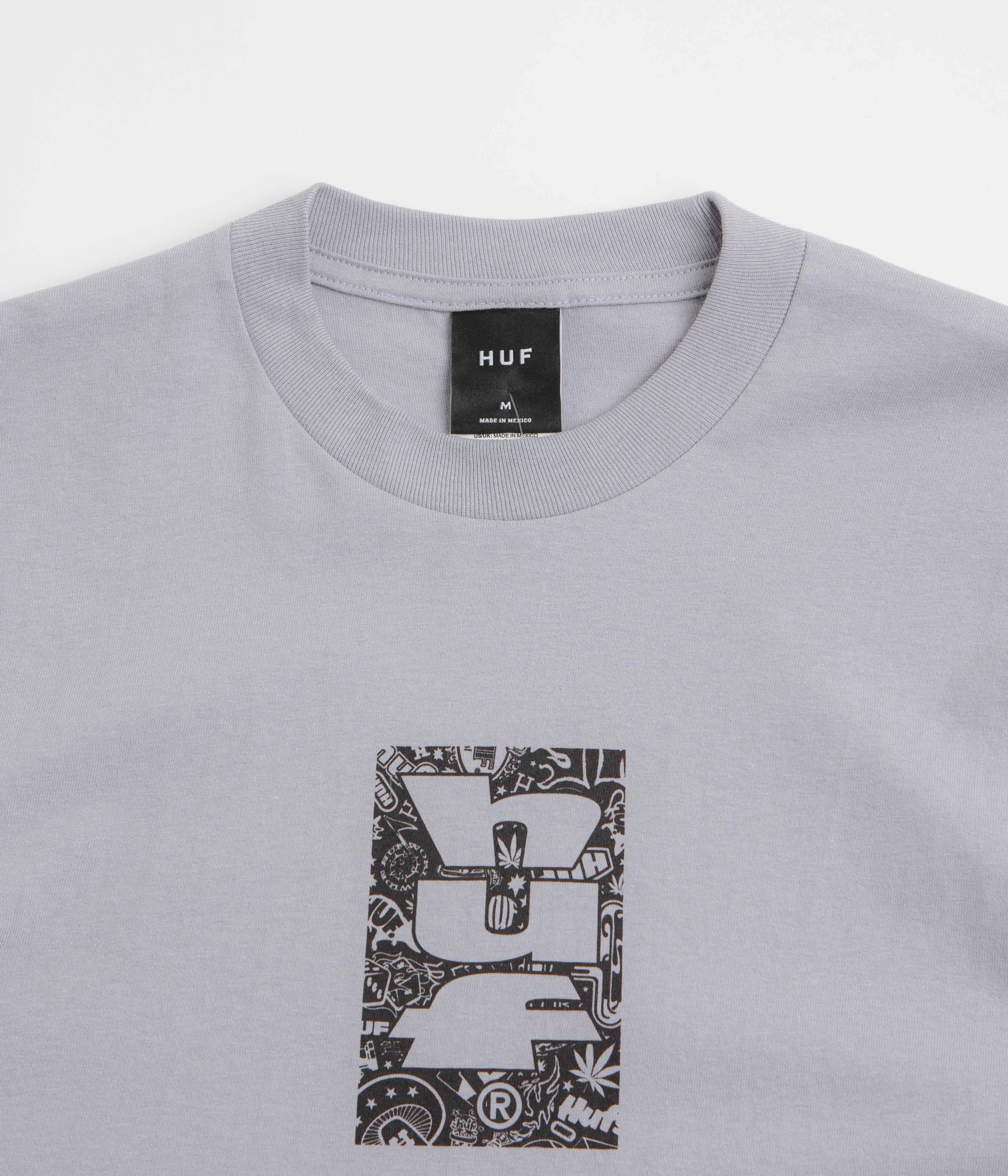 HUF Metablast T-Shirt - Dust Purple