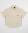 HUF Stuck On You Plaid Short Sleeve Shirt - Natural