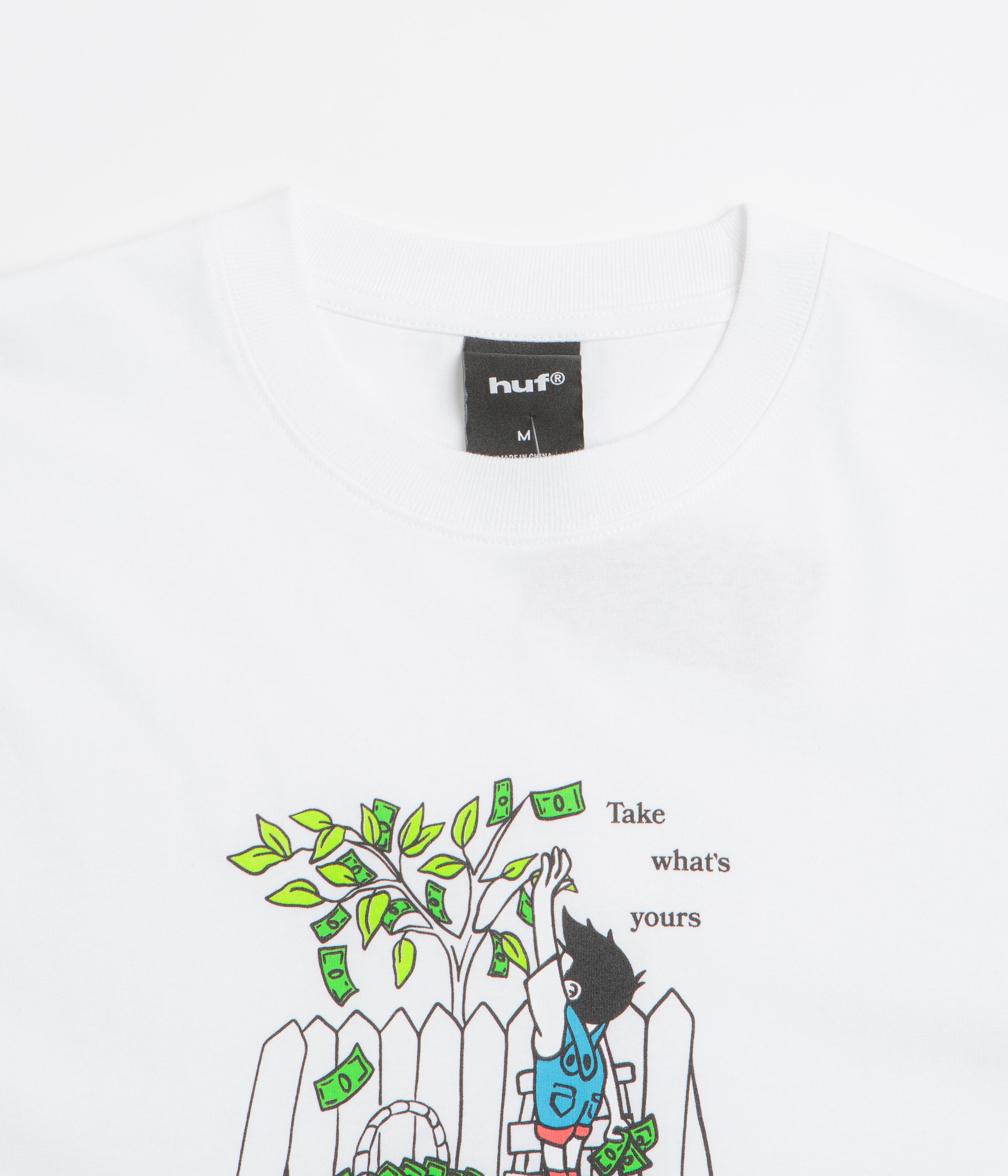 HUF Take Yours T-Shirt - White