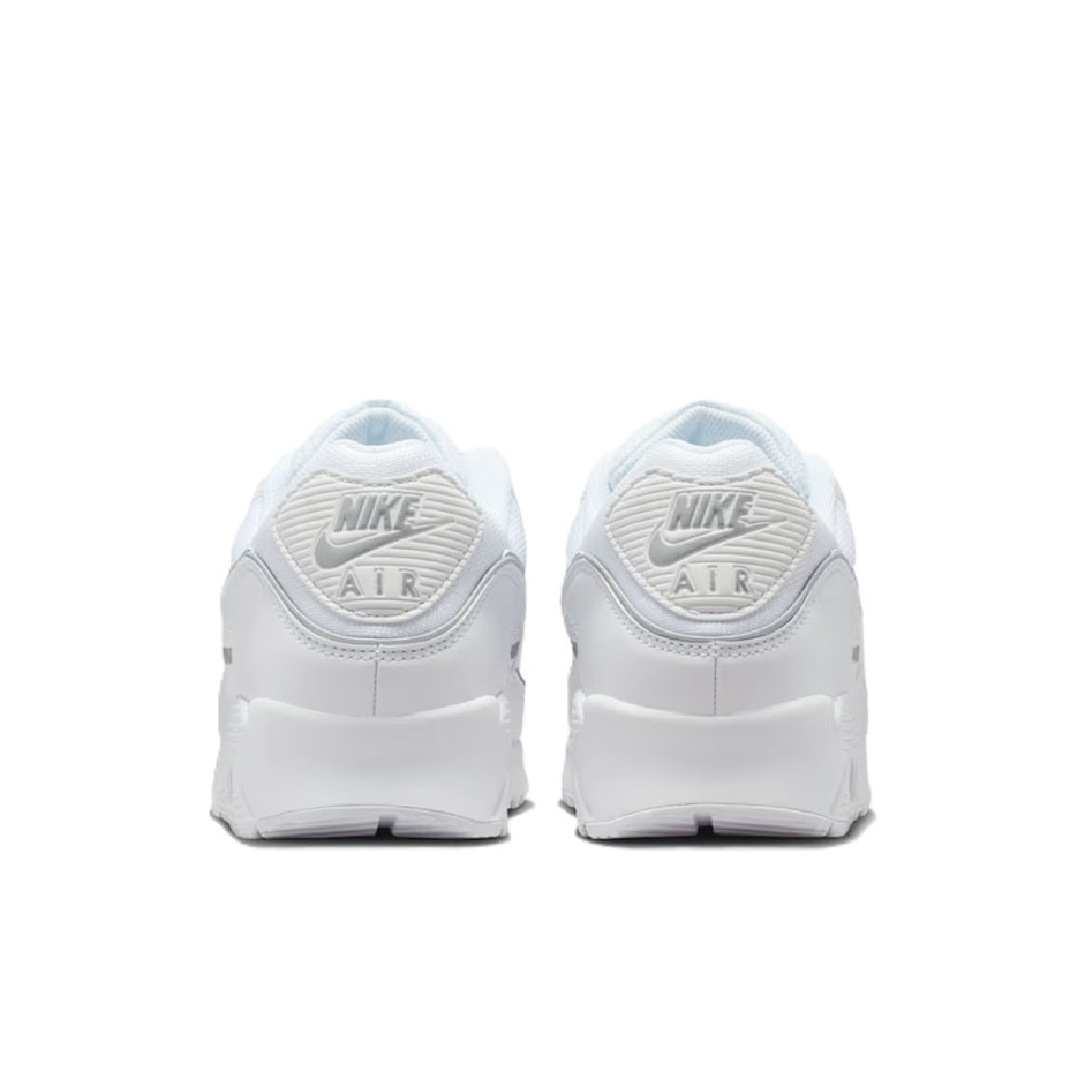 Men's Nike Air Max 90 PRM White/Metallic Silver-White (HV4517 100)
