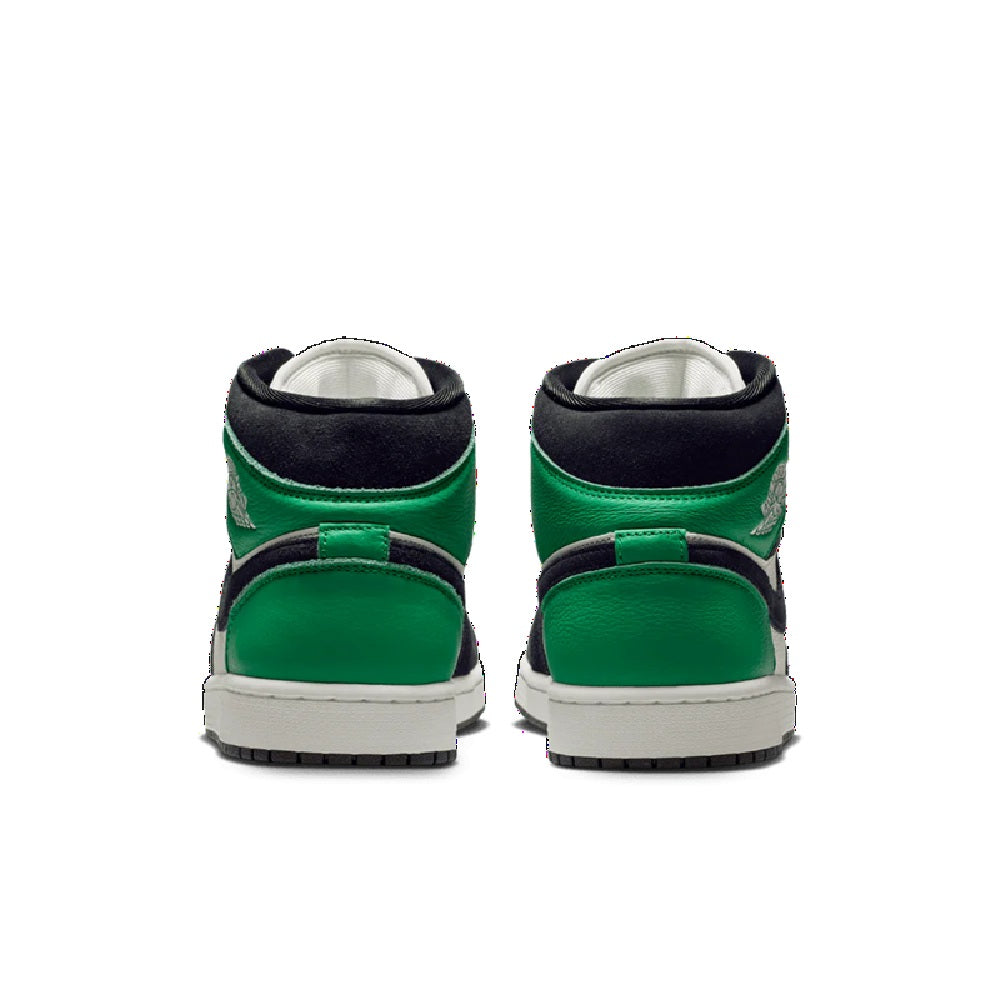 Men's Jordan 1 Mid SE Summit White/Black-Lucky Green (II9812 100)