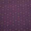 Imported Japanese Fabric - Asa No Ha Purple_Fabric_Imported from Japan_100% Cotton_Japanese Sleep System