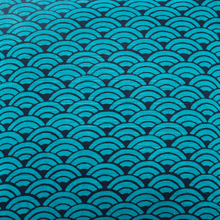 Imported Japanese Fabric - Jumbo Seika Ha Blue_Fabric_Imported from Japan_100% Cotton_Japanese Sleep System
