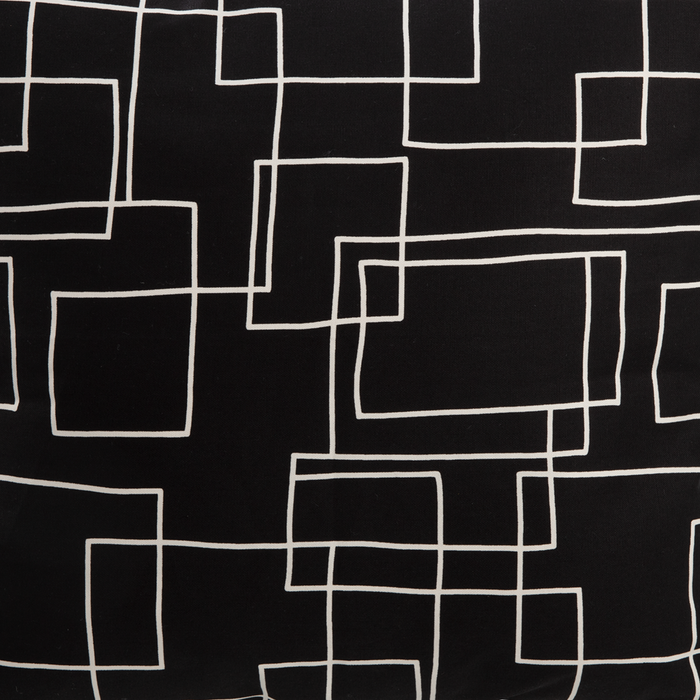 Imported Japanese Fabric - Shikaku Black_Fabric_Imported from Japan_100% Cotton_Japanese Sleep System