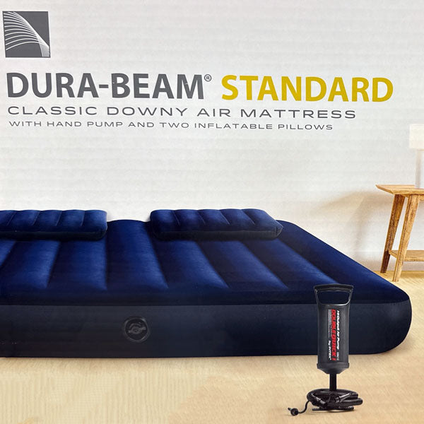INTEX® DURA-BEAM® STANDARD CLASSIC DOWNY AIR MATTRESS SET