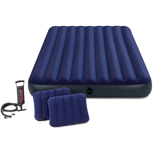 INTEX® DURA-BEAM® STANDARD CLASSIC DOWNY AIR MATTRESS SET