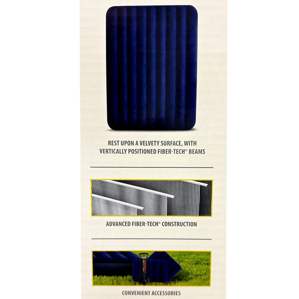 INTEX® DURA-BEAM® STANDARD CLASSIC DOWNY AIR MATTRESS SET