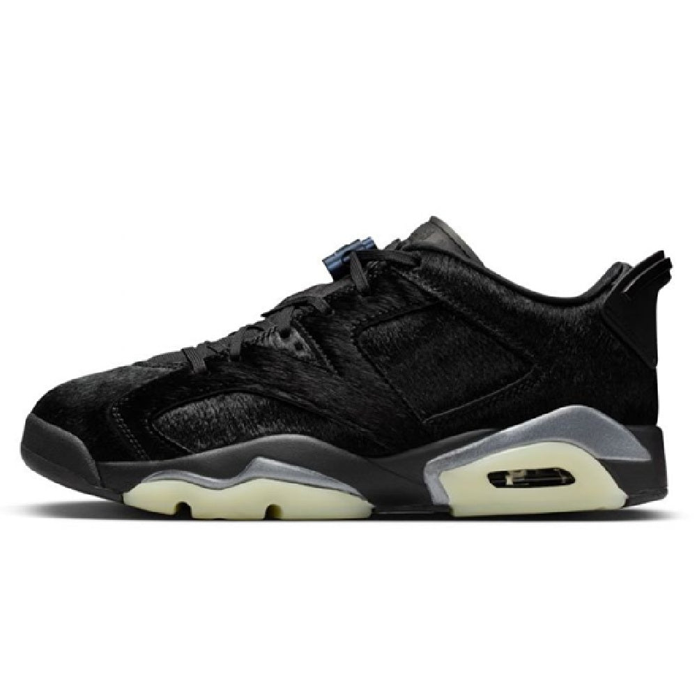 Women's Jordan 6 Retro Low "Blackout" Black/Black-Black (IO9786 001)