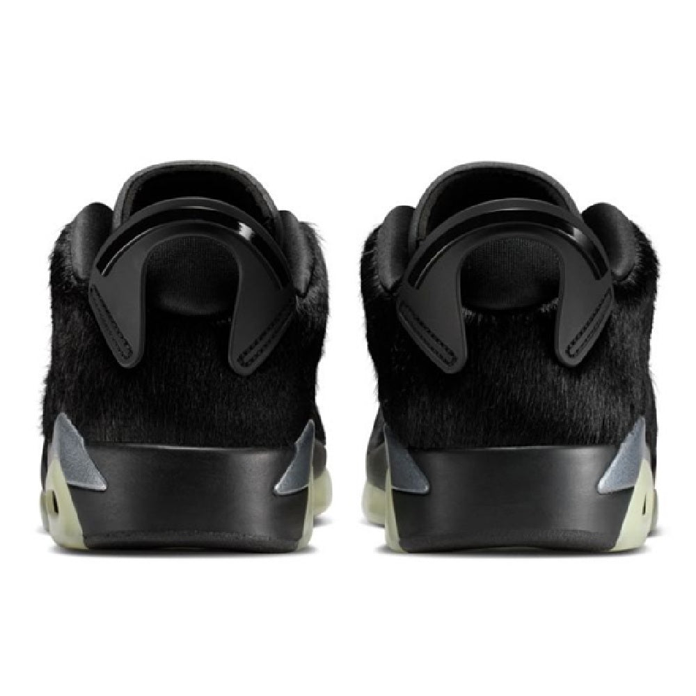 Women's Jordan 6 Retro Low "Blackout" Black/Black-Black (IO9786 001)