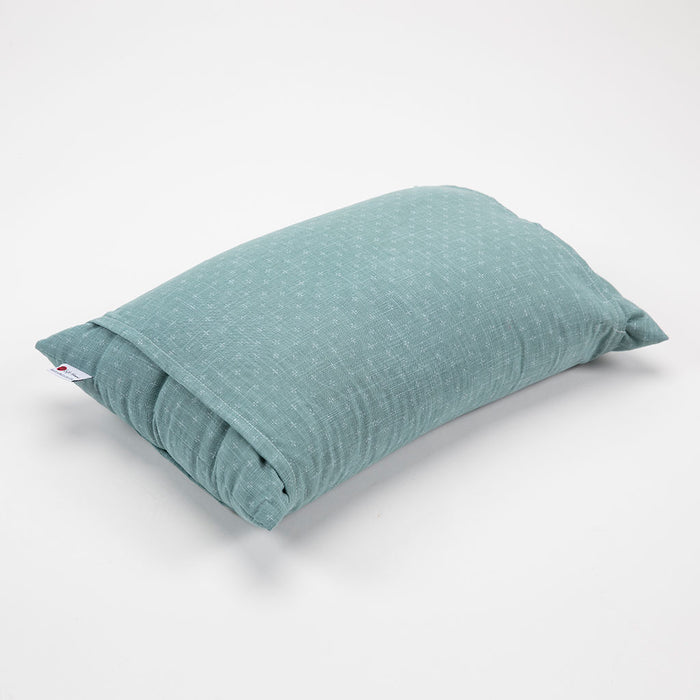 J-Life Asagi Green Buckwheat Hull Pillow