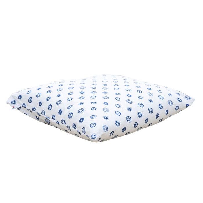 J-Life Dandelion White Zabuton Floor Pillow - COVER ONLY