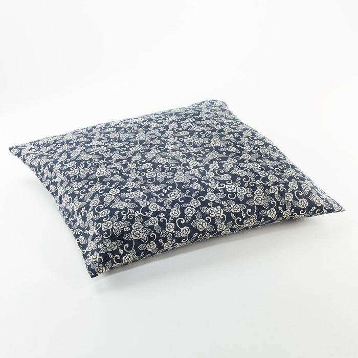 J-Life Hana Navy Zabuton Floor Pillow