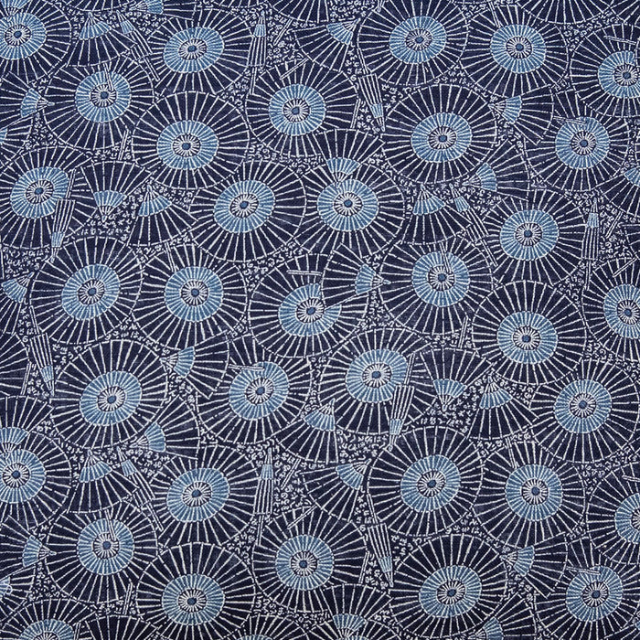 J-Life Higasa Navy Buckwheat Hull Pillow