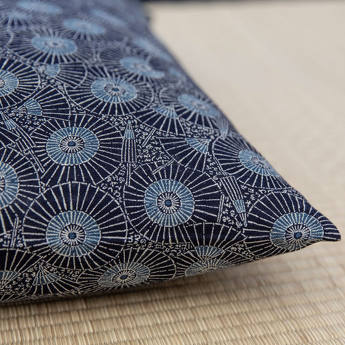 J-Life Higasa Navy Pillowcase