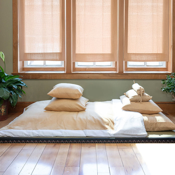 J-Life Hinode Sunrise Zabuton Floor Pillow - COVER ONLY