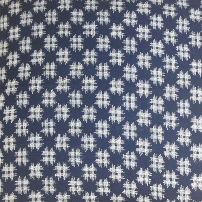 J-Life Hiro Navy Zabuton Floor Pillow_Pillows & Shams_Zabuton Floor Pillows_100% Cotton
