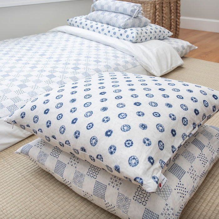 J-Life Igo White Zabuton Floor Pillow