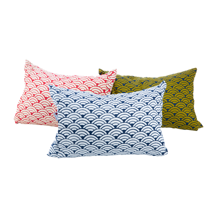 J-Life Jumbo Seika Ha Green Buckwheat Hull Pillow - COVER ONLY