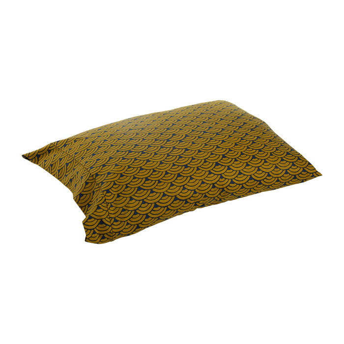 J-Life Jumbo Seika Ha Green Pillowcase