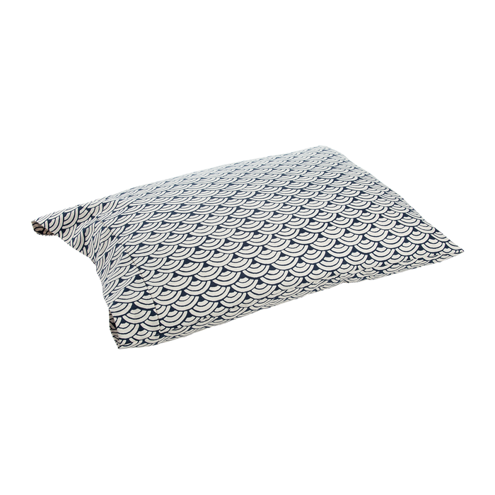 J-Life Jumbo Seika Ha Navy Pillowcase