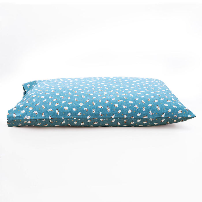 J-Life Koneko Blue Pillowcase