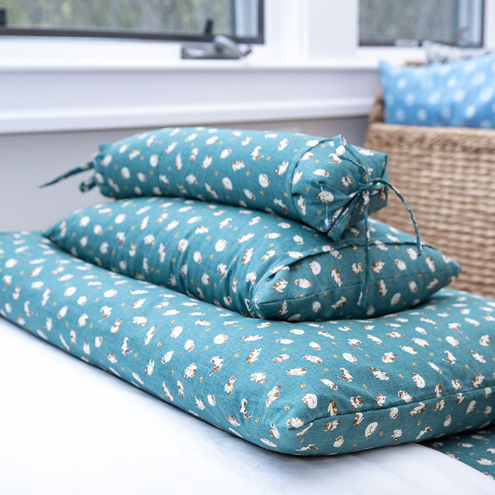 J-Life Koneko Blue Pillowcase