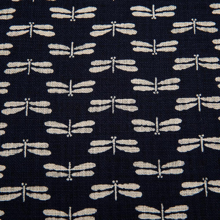 J-Life New Tombo Navy Buckwheat Hull Pillow